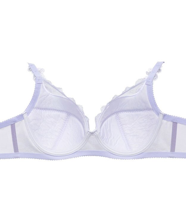 WACOAL ルジェ ブラジャー フルカップブラ 自然なまるみ コンパクトにメイク ボリュームを逃がして、ほっそり レディース BCA342 /ワコール パープル