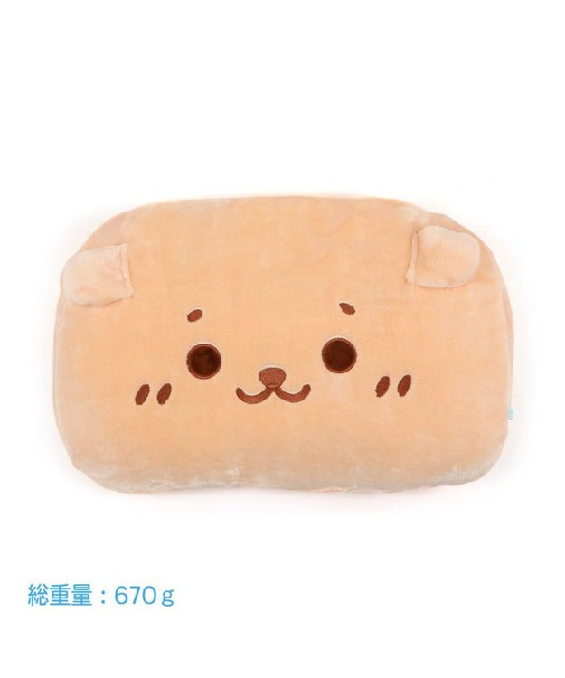 Mother garden しろたん らっこいぬ 顔 ウレタン枕 らっこいぬ