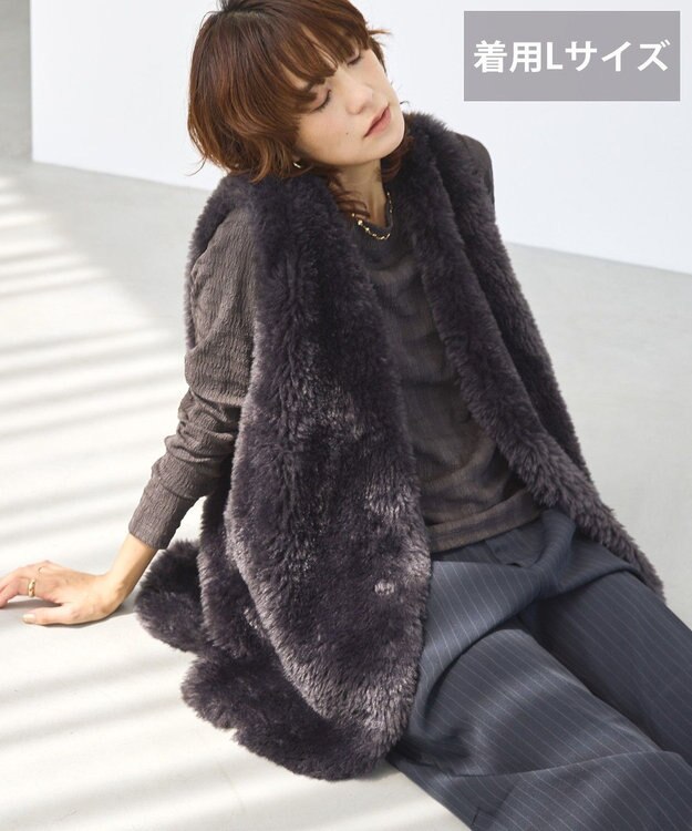 選べる丈】ベア風ファーベスト / AMERICAN HOLIC | ファッション通販