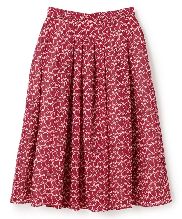 TOCCA 【洗える・消臭】RIBBON AND RIBBON スカート ワイン系5