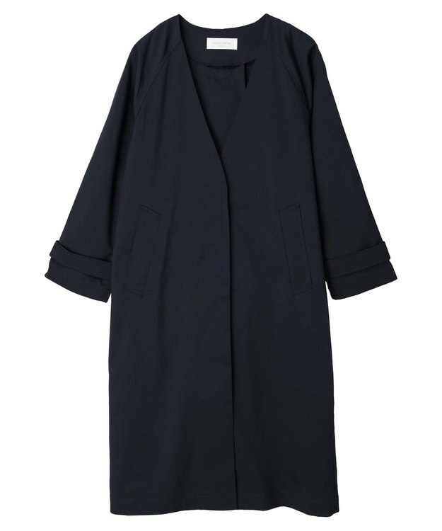 Green Parks 花粉防止　着流しコート Navy