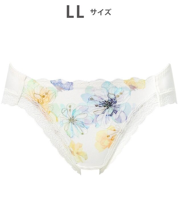 WACOAL ショーツ 【夏めくブラ】 BXB475とペア はきこみ丈あさめ やわらかく伸びる(バック) 夏 レディース PXB175 /ワコール ブルー