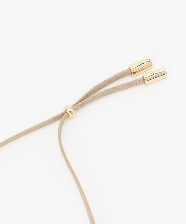 23区 ラウンドホーン ワントップ ネックレス ホワイト系