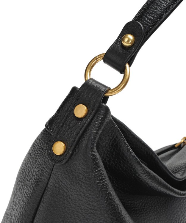 style code [Lyrss/リルス] ナチュラルレザー 2WAY ショルダーバッグ ブラック