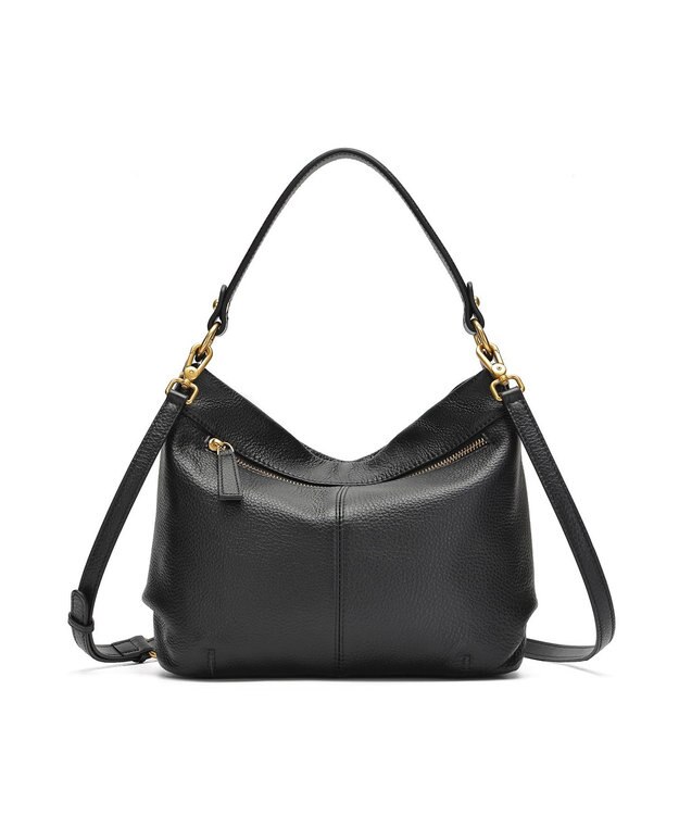 style code [Lyrss/リルス] ナチュラルレザー 2WAY ショルダーバッグ ブラック