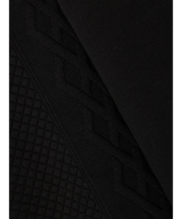 CRAFT STANDARD BOUTIQUE JQカット切り替えカーディガン1 Black