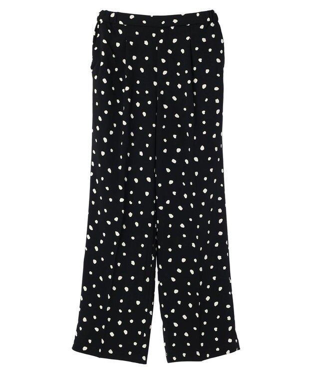 AMERICAN HOLIC 美・美・美アソートプリントストレートパンツ Black