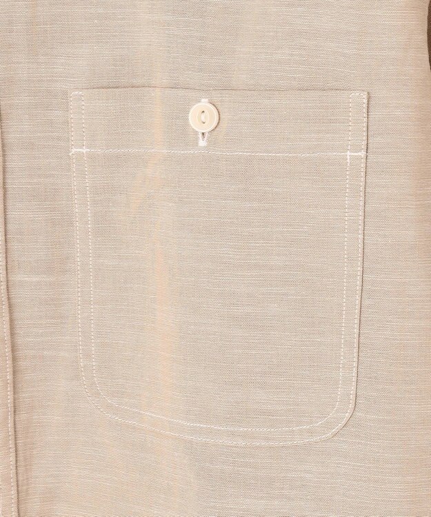 J.PRESS MEN 【洗える】コットンダンガリー シャツ / レギュラー ベージュ系