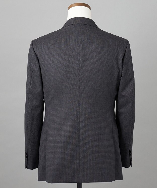 GOTAIRIKU シワになりにくい【御幸毛織/みゆきけおり】DRY SPINNER(ドライスピナー)スーツ（グレー） グレー系8