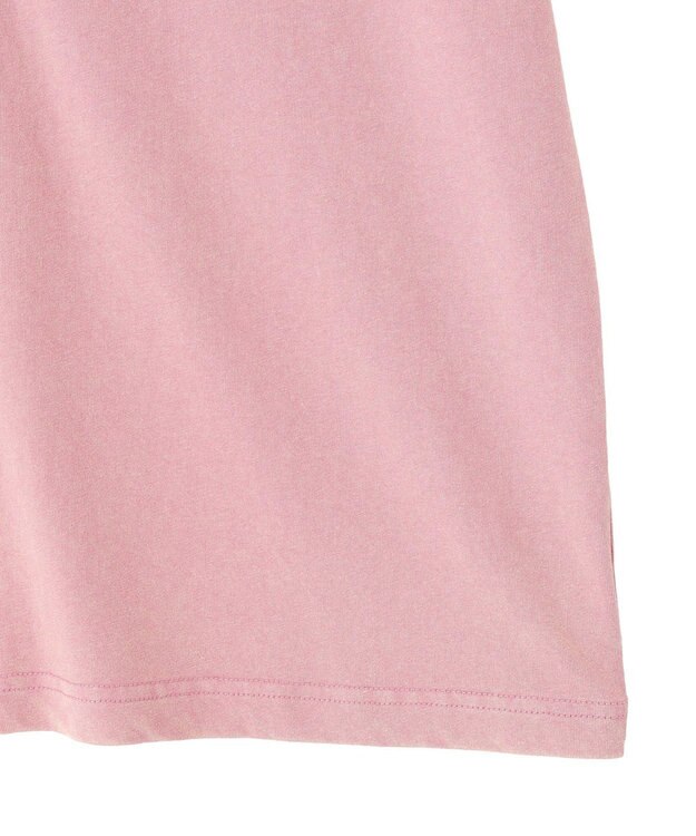 earth music&ecology ピグメント風Tシャツ Pink