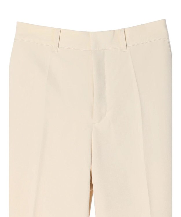 earth music&ecology Ｔ／Ｒストレートパンツ（Ｉｖｏｒｙ） Ivory