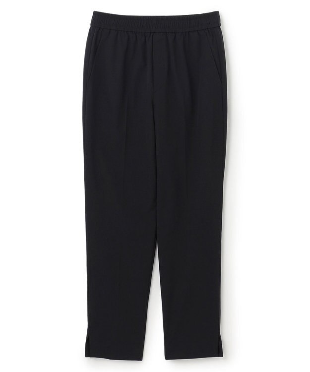 UNFILO FINE MOVE テーパードパンツ ブラック