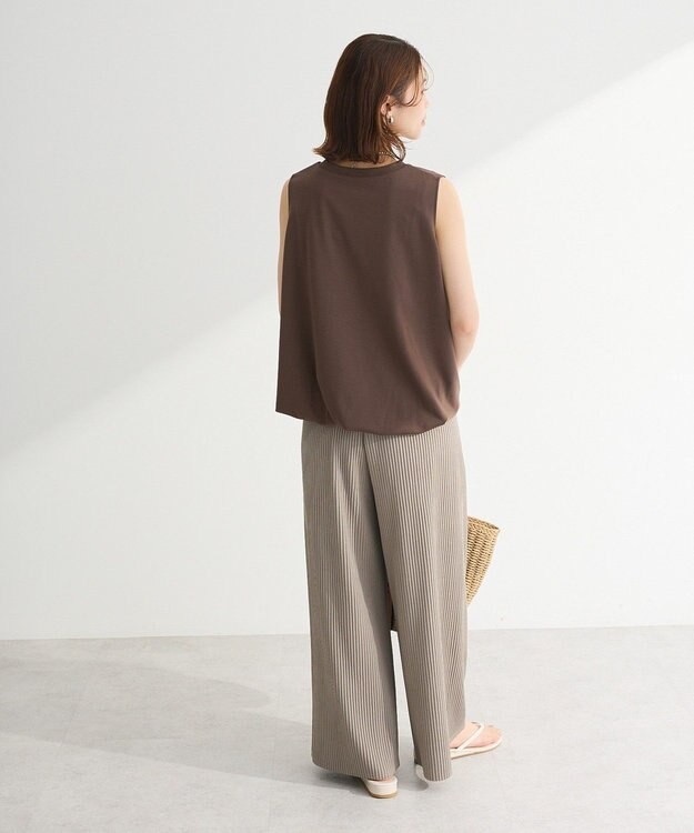 Green Parks ・Ｐｅｔｉｔ　Ｆｌｅｕｒ　バルーンノースリーブプルオ Brown