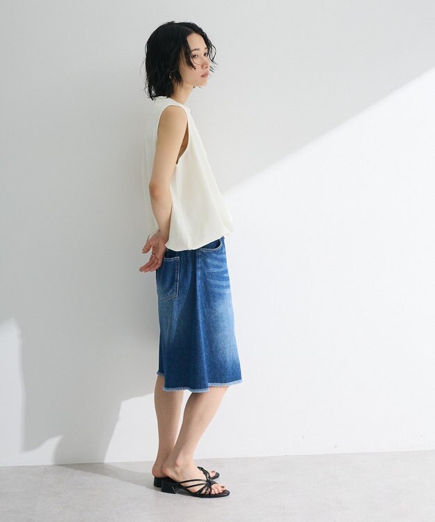 Green Parks ・Ｐｅｔｉｔ　Ｆｌｅｕｒ　バルーンノースリーブプルオ Off White