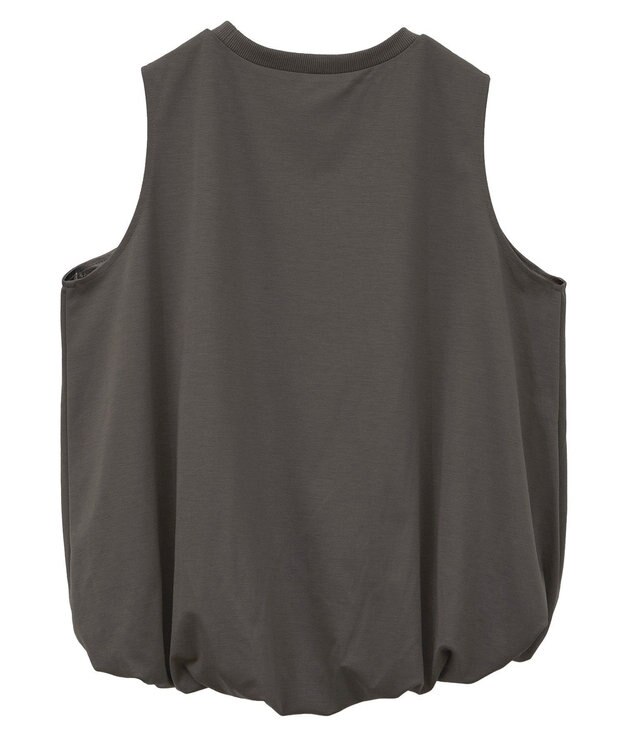 Green Parks ・Ｐｅｔｉｔ　Ｆｌｅｕｒ　バルーンノースリーブプルオ Charcoal Gray