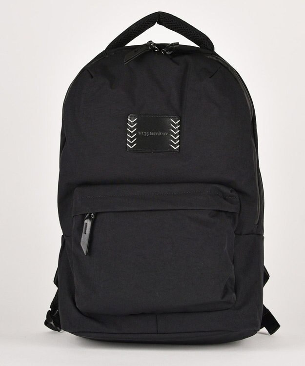 LA BAGAGERIE 【veganview】crinkle nylon backpack Lsize ブラック