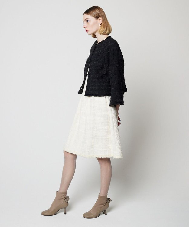 TOCCA UNSNARL ツイードジャケット ブラック系