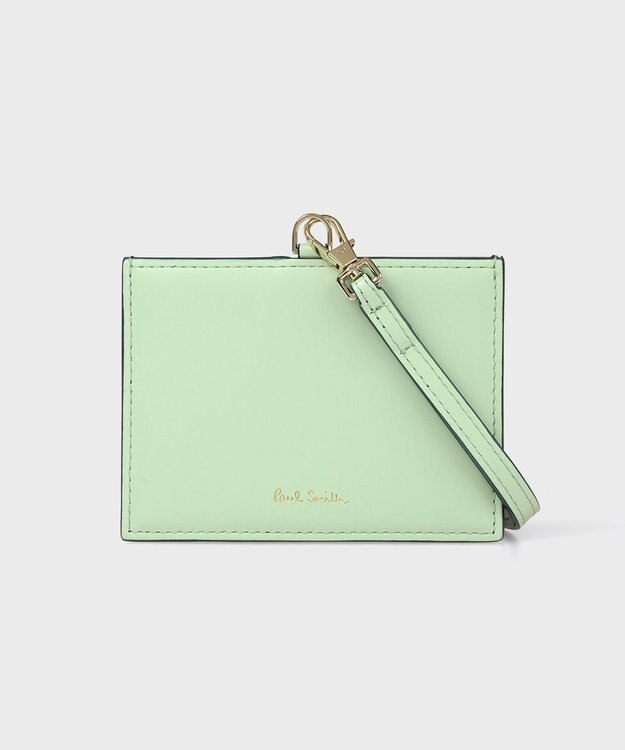 Paul Smith サプルレザー IDケース ミントグリーン