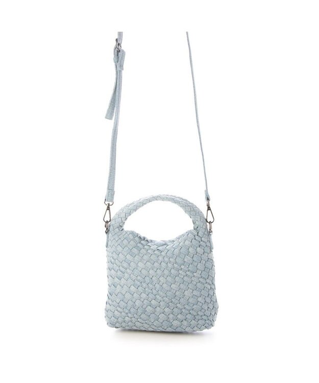 UNBILLION カシュカシュ cachecache / 2wayメッシュミニショルダー ブルー