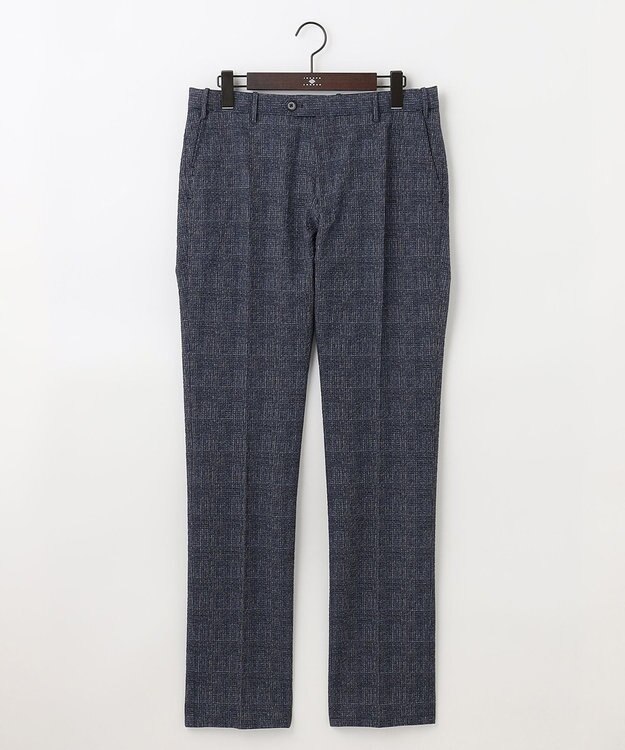 JOSEPH ABBOUD 【ウエストも伸びる！/驚きの多機能性】ライトウェーブ パンツ ネイビー系4