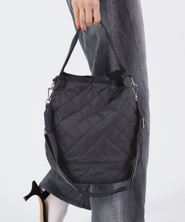 LeSportsac CONVERTIBLE BUCKET BAG/サンダーナイトキルト サンダーナイトキルト