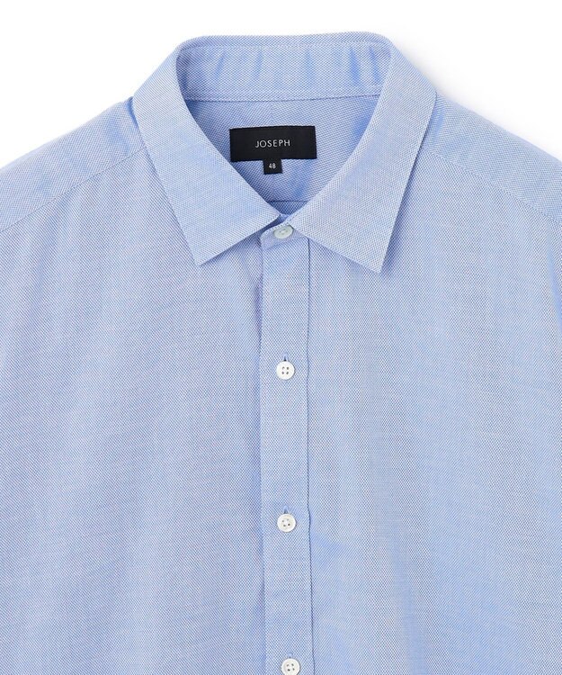JOSEPH HOMME ロイヤルオックス　レギュラーカラー　ドレスシャツ サックスブルー系