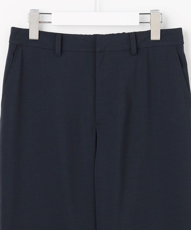 J.PRESS LADIES L 【セットアップ対応】ファンマートロストレッチ テーパード パンツ ネイビー系