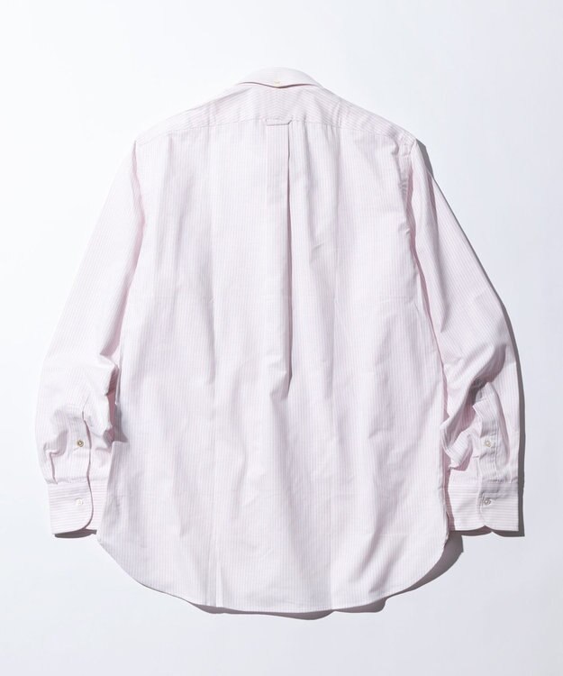 J.PRESS MEN 【KING SIZE】【定番】アービングキャンディストライプ シャツ / ボタンダウン ピンク系1