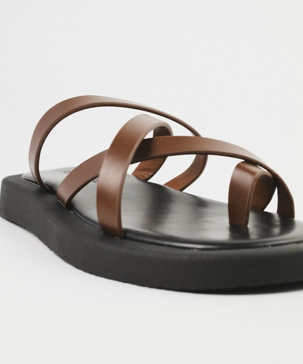 BONTRE 【PRECIEUX JOUET/プレシュウジュエ】フレキシブルソールトングサンダル/020PJ ブラウン