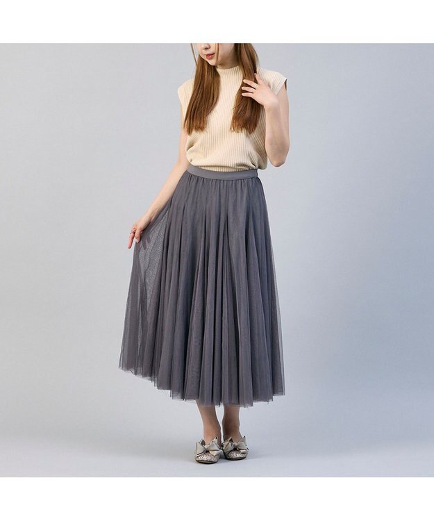 MODE ET JACOMO <MODE ET JACOMO>ラウンドリボンバレエシューズ ゴールドメタリック