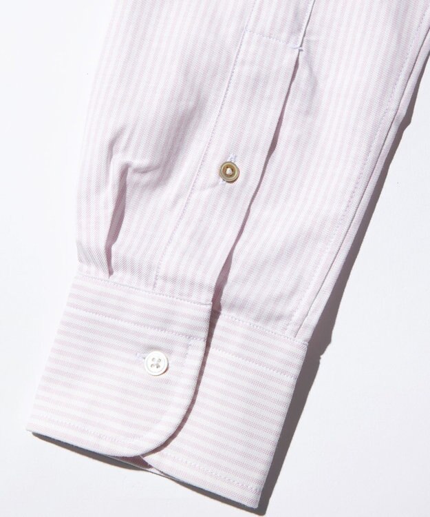 J.PRESS MEN 【KING SIZE】【定番】アービングキャンディストライプ シャツ / ボタンダウン ピンク系1