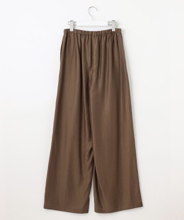 23区 【SLOW/一部店舗限定】ブライトヴィンテージクロス ワイドパンツ ブラウン系
