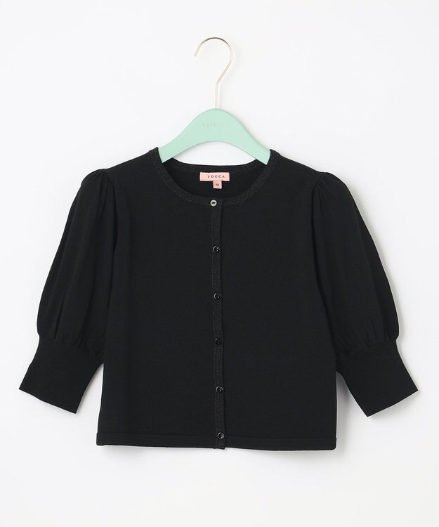 TOCCA 【洗える！】BALOON カーディガン ブラック系