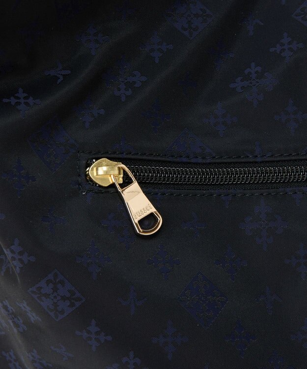 russet ナイロンジャガード2WAYショルダーバッグ(CE-1622) Black/Navy