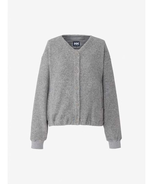 HELLY HANSEN スコーグパイルカーディガン グレー