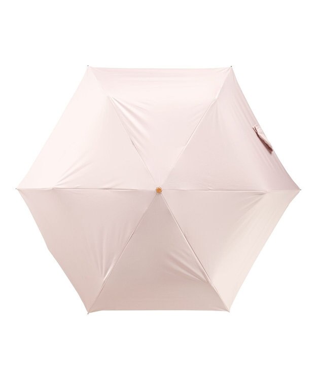 MOONBAT 【Pitaa】マグネット 無地 晴雨兼用日傘 折りたたみ傘 遮光率100%/UVカット率100%/UPF50+/遮熱効果/撥水加工/55cm ピンク