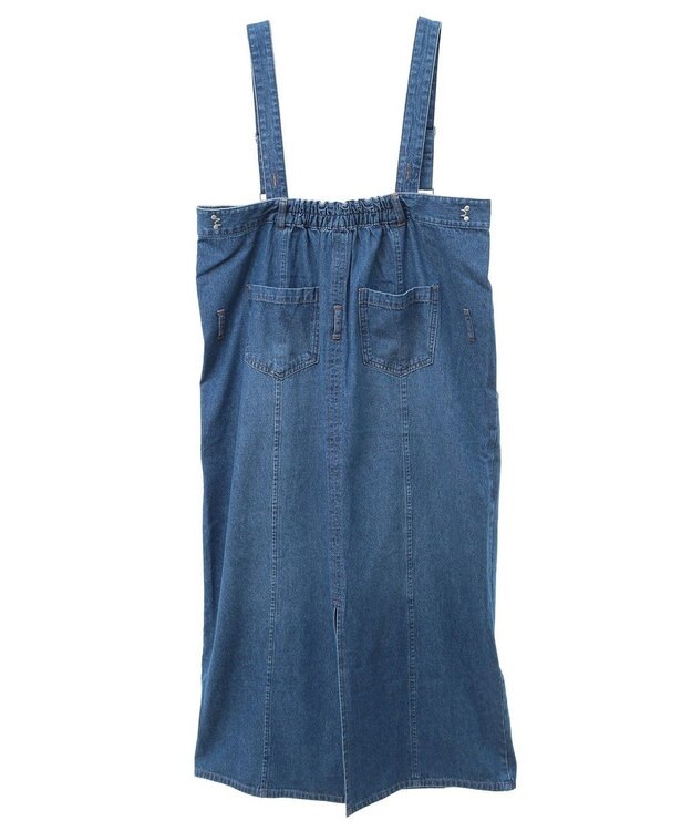 Green Parks ・ＳＵＧＡＲ　ＳＰＯＯＮ　２ｗａｙデニムジャンスカ Indigo