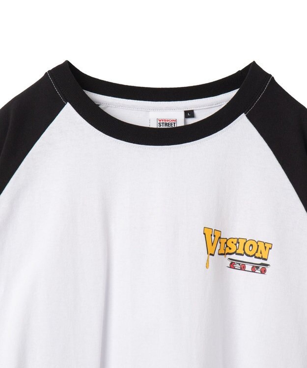 WEGO VISIONジャンクフードラグランLST ホワイト