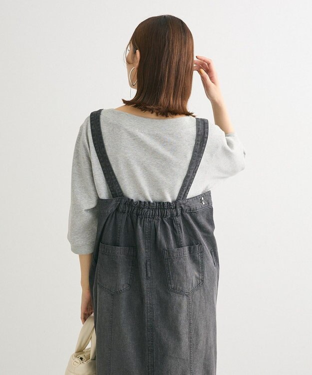 Green Parks ・ＳＵＧＡＲ　ＳＰＯＯＮ　２ｗａｙデニムジャンスカ Black