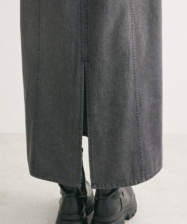 Green Parks ・ＳＵＧＡＲ　ＳＰＯＯＮ　２ｗａｙデニムジャンスカ Black