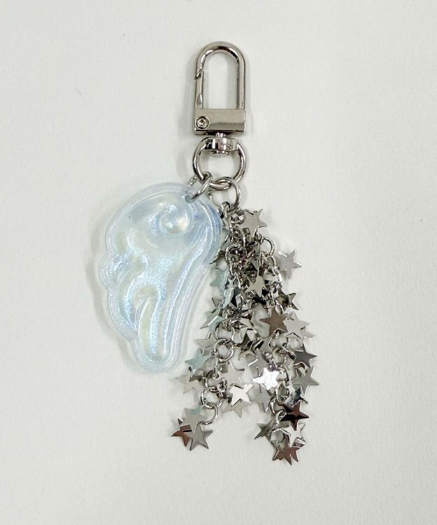 WEGO トゥインクルスターエンジェルキーホルダー ブルー