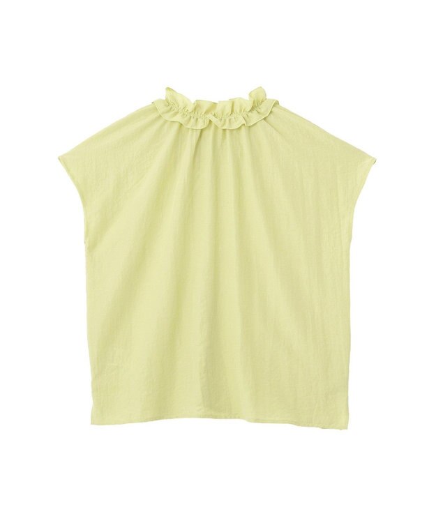 Green Parks 衿フリルブラウス Off White