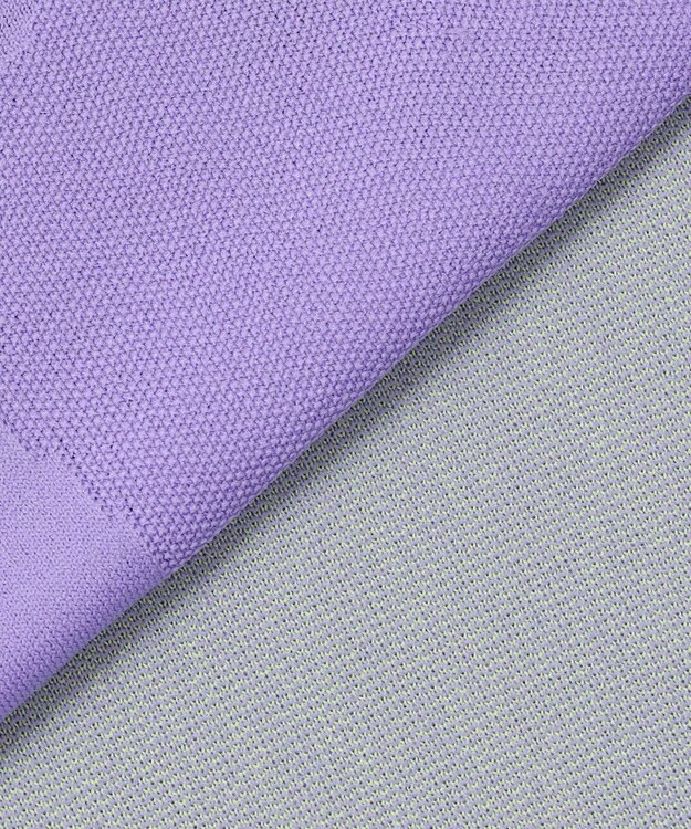 PW CIRCULUS 【手洗い可能】【MEN】アニマルドットニットモック ゴルフ パープル系