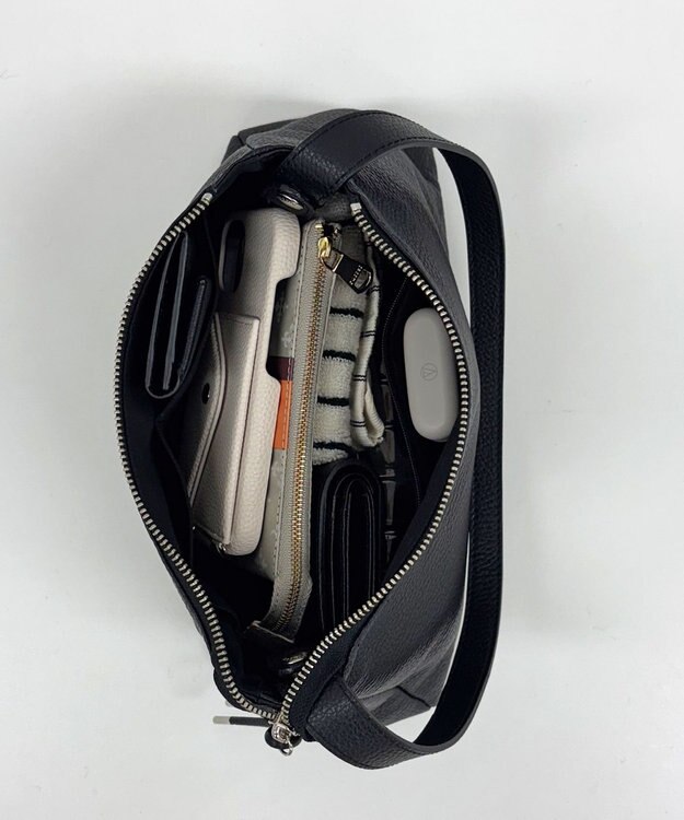 russet レザー2WAYショルダーバッグ(CE-1629) Black