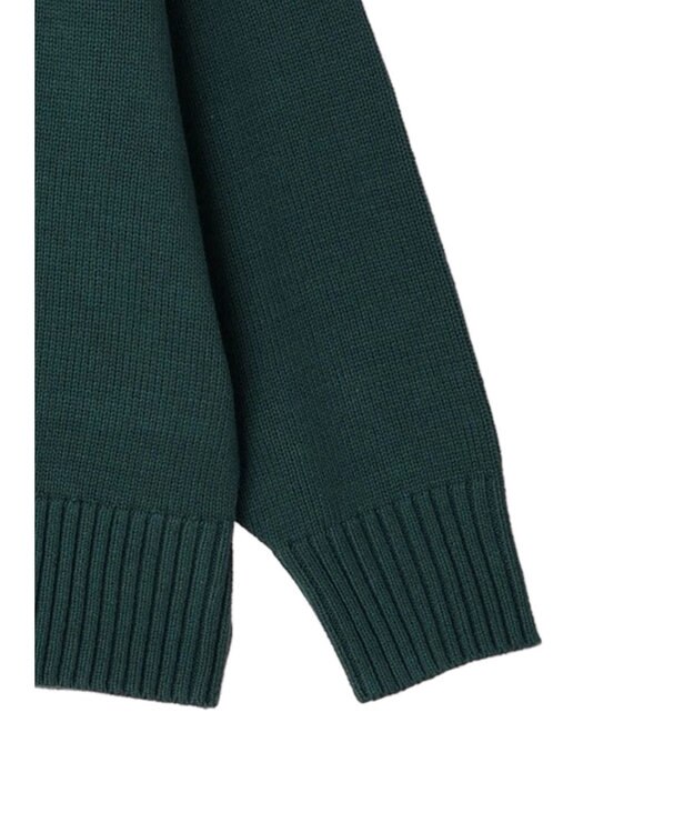 CRAFT STANDARD BOUTIQUE Ｖネックアウトリンキングカーディガン Green