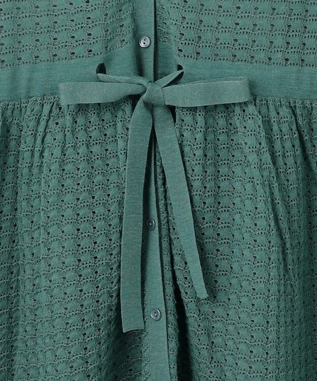 自由区 【カトリエムブーケ】Texture forme フォルムワンピース スモーキーブルー