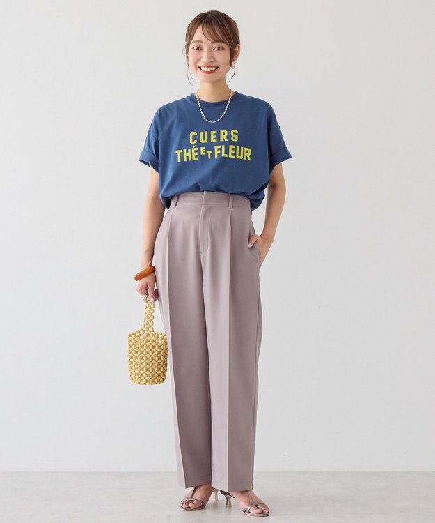 AMERICAN HOLIC 美・美・美ワイドパンツ Gray Beige