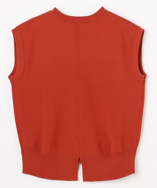 ANY フレンチスリーブニット オレンジ