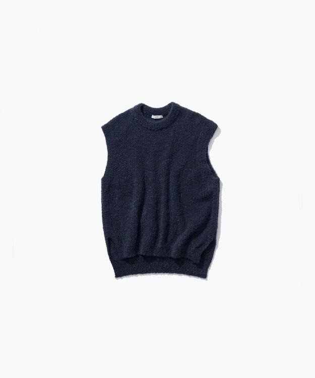 ATON KID MOHAIR LOOP | ベスト NAVY