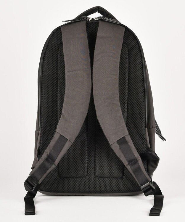 LA BAGAGERIE 【veganview】crinkle nylon backpack Lsize ダークグレー